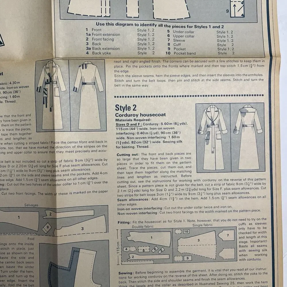 Vintage Designer Sewing Patterns Uncut Lot Of 4 Childs Coat Skirts Shirts